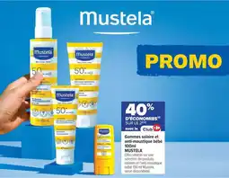 Carrefour Gammes solaire et anti-moustique bébé mustela offre