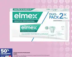 Carrefour Gamme sensitive professional elmex offre