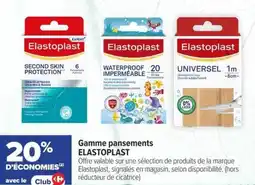 Carrefour Gamme pansements elastoplast offre