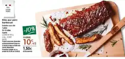 Thiriet Ribs pur porc barbecue offre