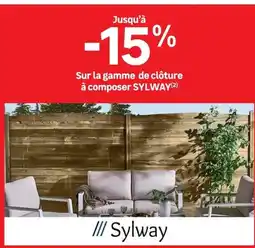 Leroy Merlin Sur la gamme de clôture à composer sylway offre