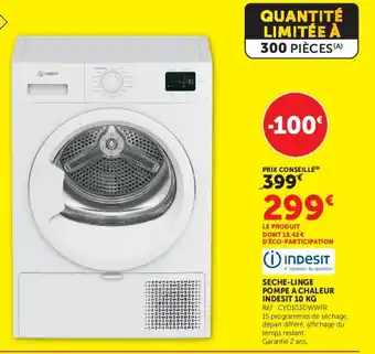 SECHE-LINGE POMPE A CHALEUR INDESIT