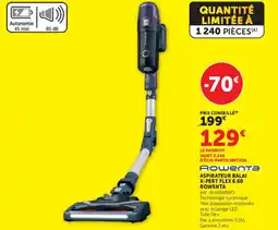 Hyper U ASPIRATEUR BALAI X-PERT FLEX 6.60 ROWENTA offre
