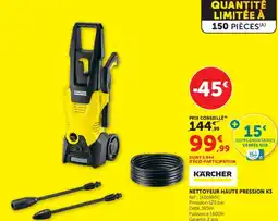 Hyper U NETTOYEUR HAUTE PRESSION K3 offre
