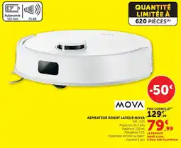 Hyper U ASPIRATEUR ROBOT LAVEUR MOVA offre