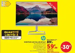 Hyper U MONITEUR LCD FULL HD HP 21.5" offre
