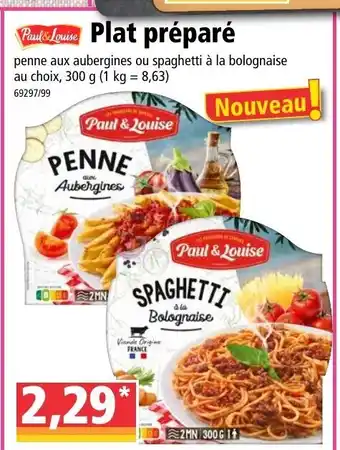 Norma Plat Préparé offre