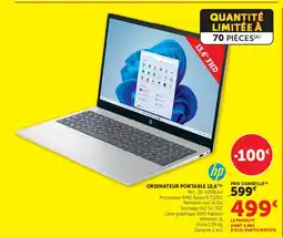 Hyper U ORDINATEUR PORTABLE 15,6'' offre