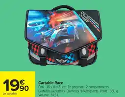 Carrefour Cartable Race offre