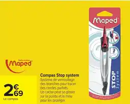 Carrefour Compas stop system offre