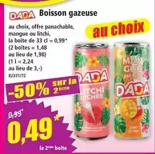 Norma Dada - botsson gazeuse offre