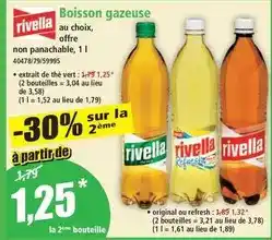 Norma Boisson gazeuse au choix, offre non panachable offre