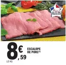 E.Leclerc Escalope de porc offre