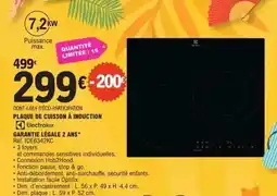 E.Leclerc Electrolux - plaque de cuisson a induction offre