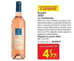 METRO Bandol 2025 offre