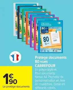Carrefour Protège documents 80 vues carrefour offre