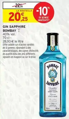 Intermarché Signal - gin offre