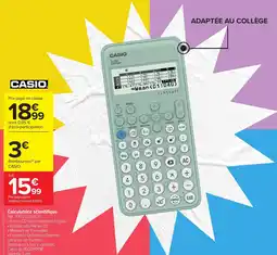 Carrefour Calculatrice scientifique offre
