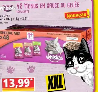 Norma 48 menus En Sauce Ou Gelée offre