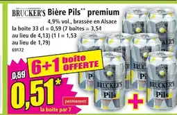 Norma Brucker's bière pils premium offre