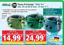 Norma Powertec garden tuyau d'arrosage slide tec offre