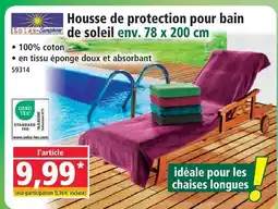 Norma Solax-sunshine housse de protection pour bain de soleil offre