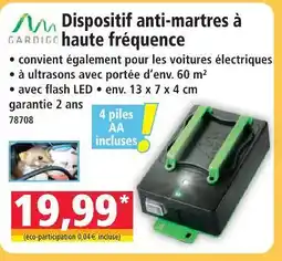 Norma Gardigo dispositif anti-martres à haute fréquence offre