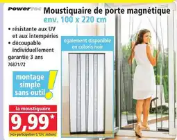 Norma Powertec moustiquaire de porte magnétique offre