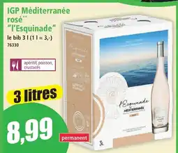 Norma L'esquinade igp méditerranée rosé offre