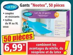 Norma Multitec gants neotex offre