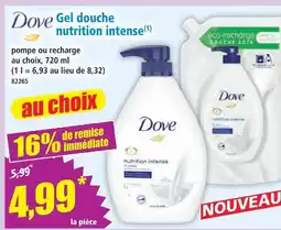 Norma Dove gel douche nutrition intense offre