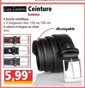 Norma Ceinture offre