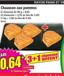 Norma Chausson aux pommes offre