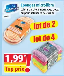 Norma Saubermax eponges microfibre offre