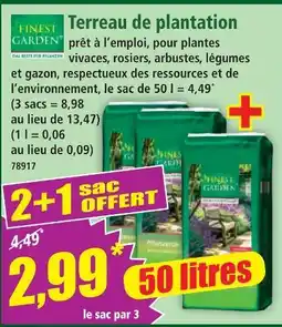 Norma Finest garden terreau de plantation offre