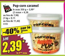 Norma Movies pop pop-corn caramel offre