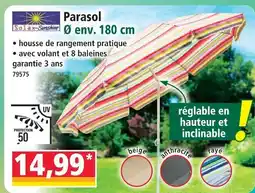 Norma Solax-sunshine parasol offre