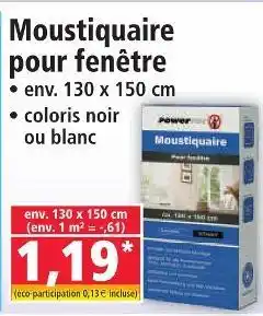 Norma Powerfix moustiquaire pour fenêtre offre