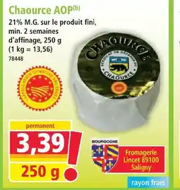 Norma Chaource aop offre