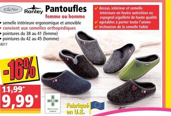 Norma Pantoufles offre