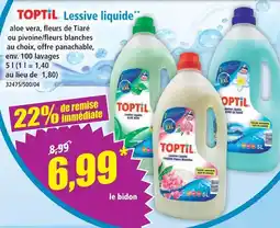 Norma Toptil lessive liquide offre