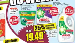 Norma Ariel lessive offre