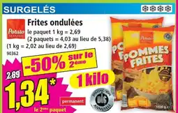 Norma Potato master frites ondulées offre