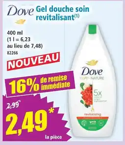 Norma Dove gel douche soin revitalisant offre