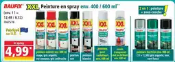 Norma Baufix peinture en spray env. 400 / 600 ml offre