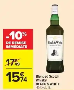 Carrefour Market Scotch - blended scotch whisky offre