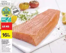 Carrefour Market Carrefour - filet de saumon atlantique asc offre