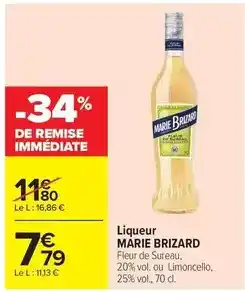 Carrefour Market Marie - liqueur offre