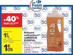 Carrefour Market Carrefour - nettoyant multi-surfaces offre