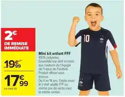 Carrefour Market Mini kit enfant offre